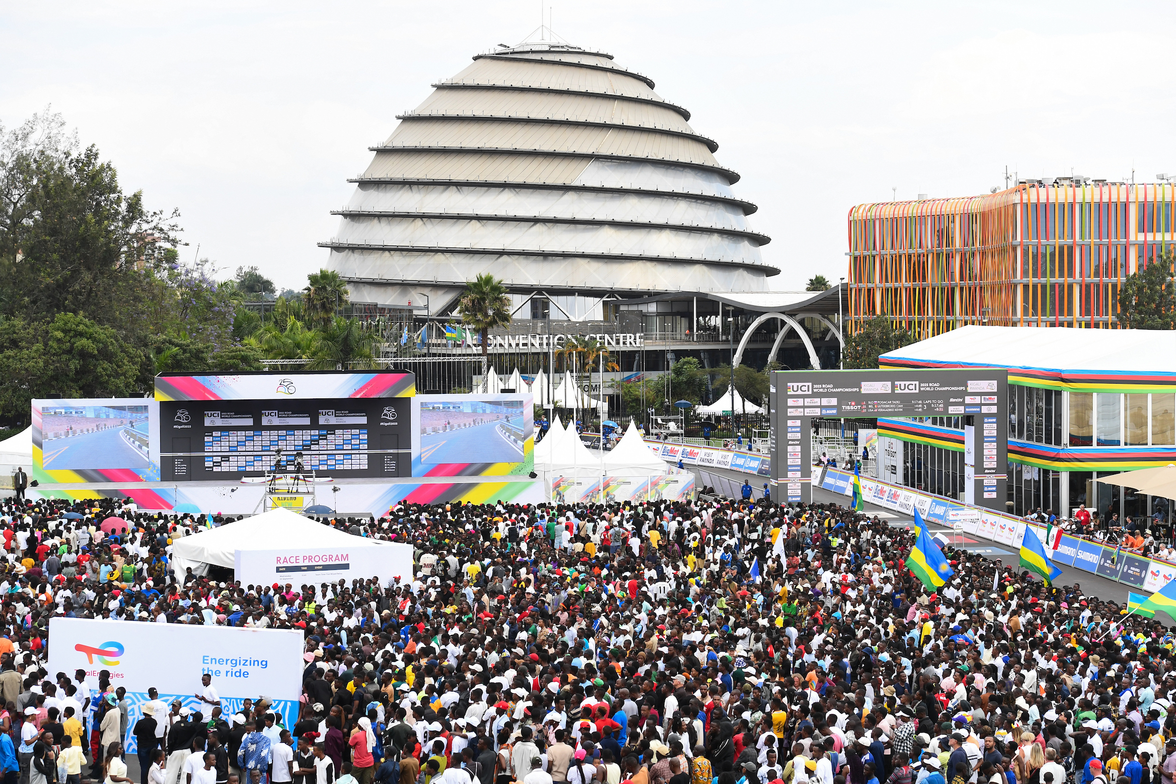 For the first time since the competition began 125 years ago, the world’s best cyclists battled for rainbow jerseys on African soil, and they did so before record crowds.