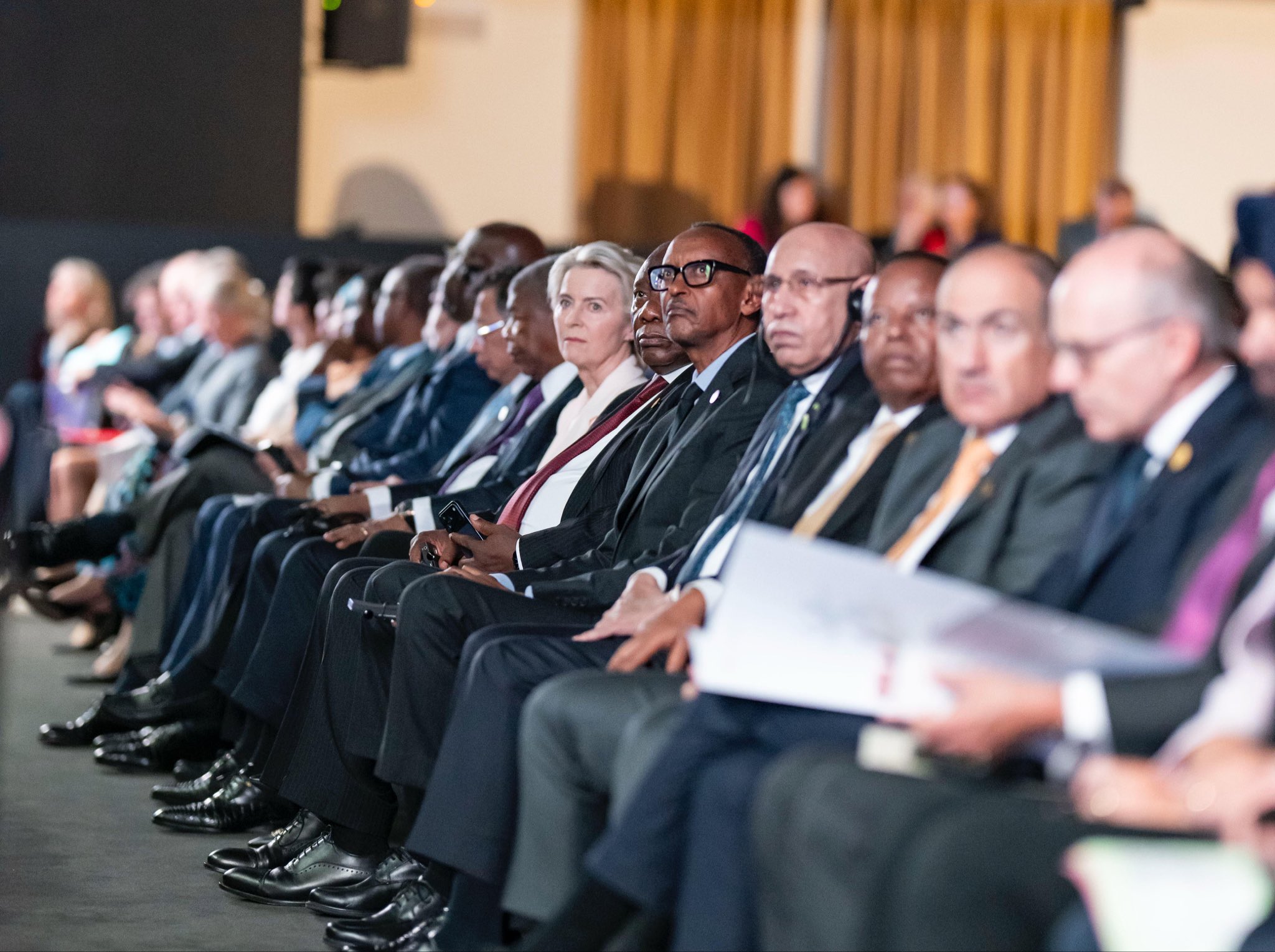 President Paul Kagame has joined other Heads of State and Government for the second edition of the Global Gateway Forum 2025, taking place in Brussels, Belgium, from 9 to 10 October.