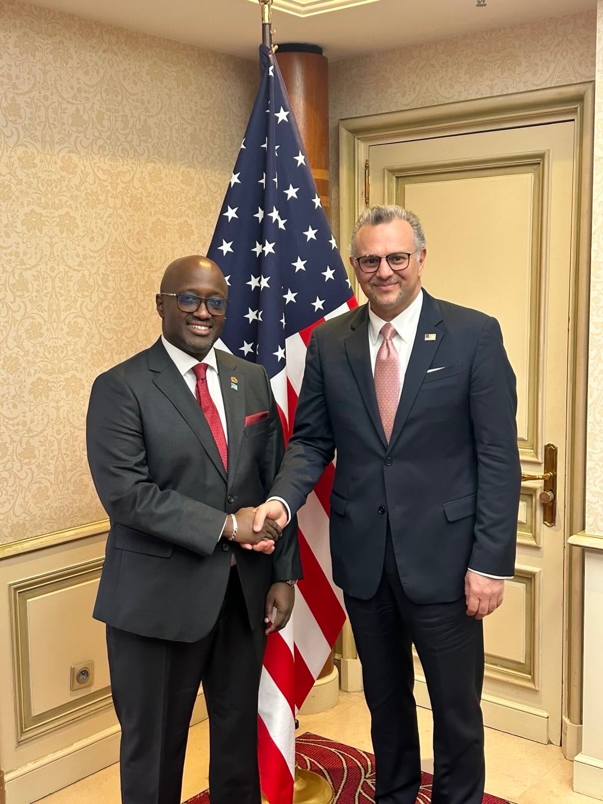 Massad Boulos, said he held an in-depth discussion with Rwanda’s Minister of Foreign Affairs, Olivier Nduhungirehe, focused on consolidating peace and prosperity across the region.