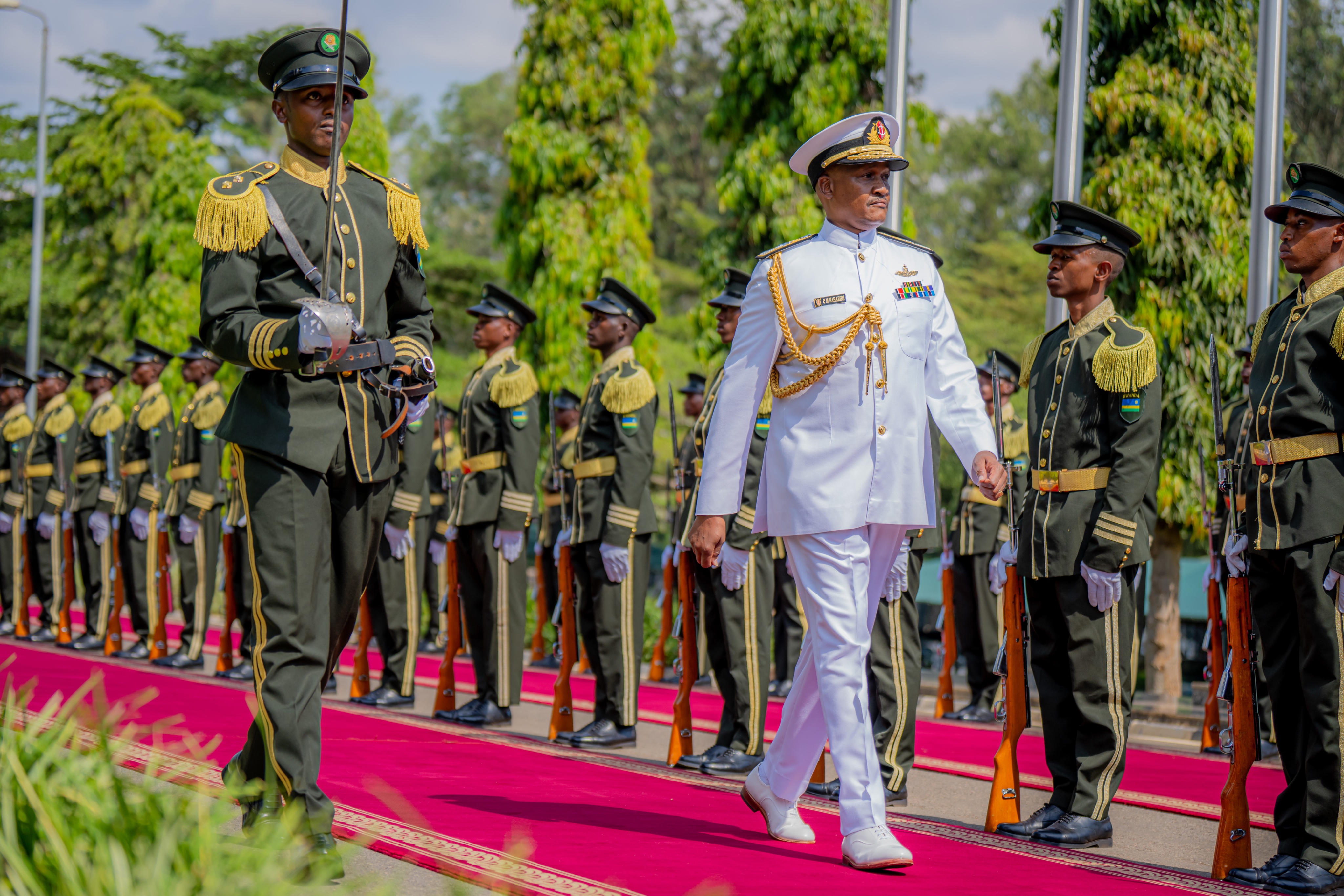 The Chief of Defence Forces of the Kenya Defence Forces (CDF-KDF), General Charles Muriu Kahariri, is in Rwanda for a working visit.