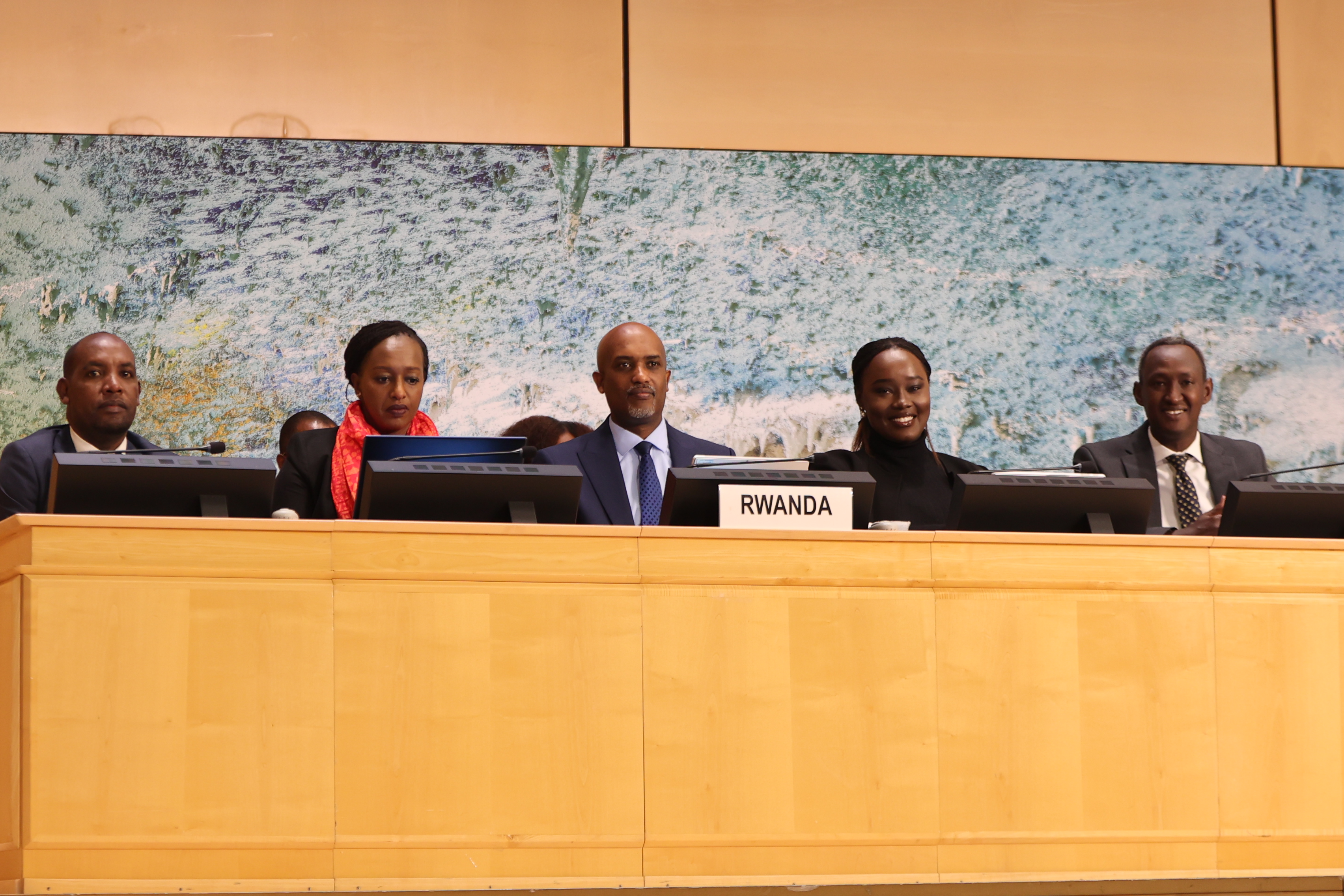 The Rwandan delegation included Ambassador Urujeni Bakuramutsa and officials from the National Institute of Statistics of Rwanda (NISR), the Rwanda Governance Board (RGB), and the Ministry of Local Government.