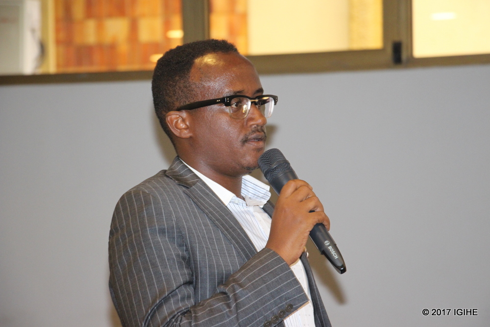 Rayon Sports Vice-president Chance Denis Gacinya
