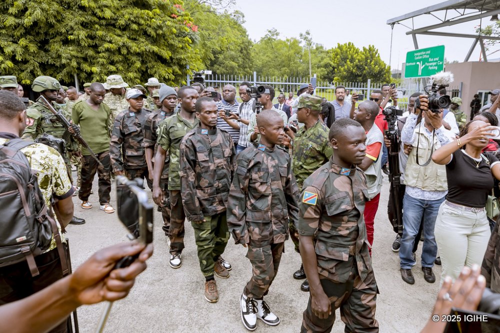 Brig Gen Gakwerere was handed over along with other FDLR fighters.