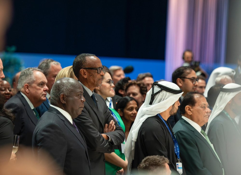 President Kagame has attended the 'Sustainable Markets Initiative' reception. 