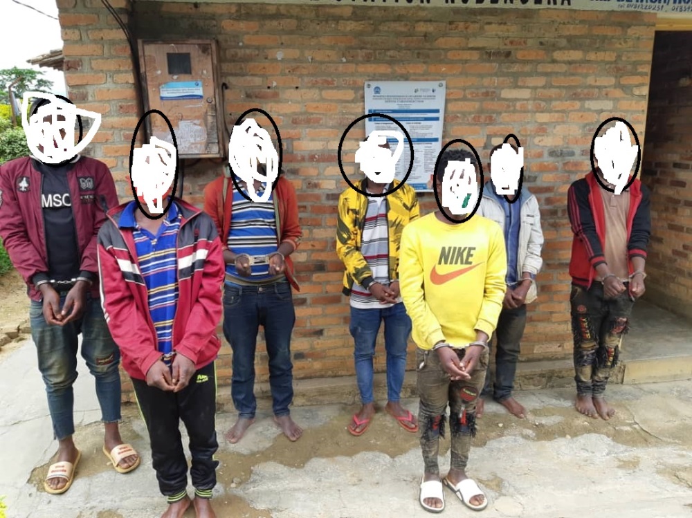 The suspects were arrested on Saturday. 
