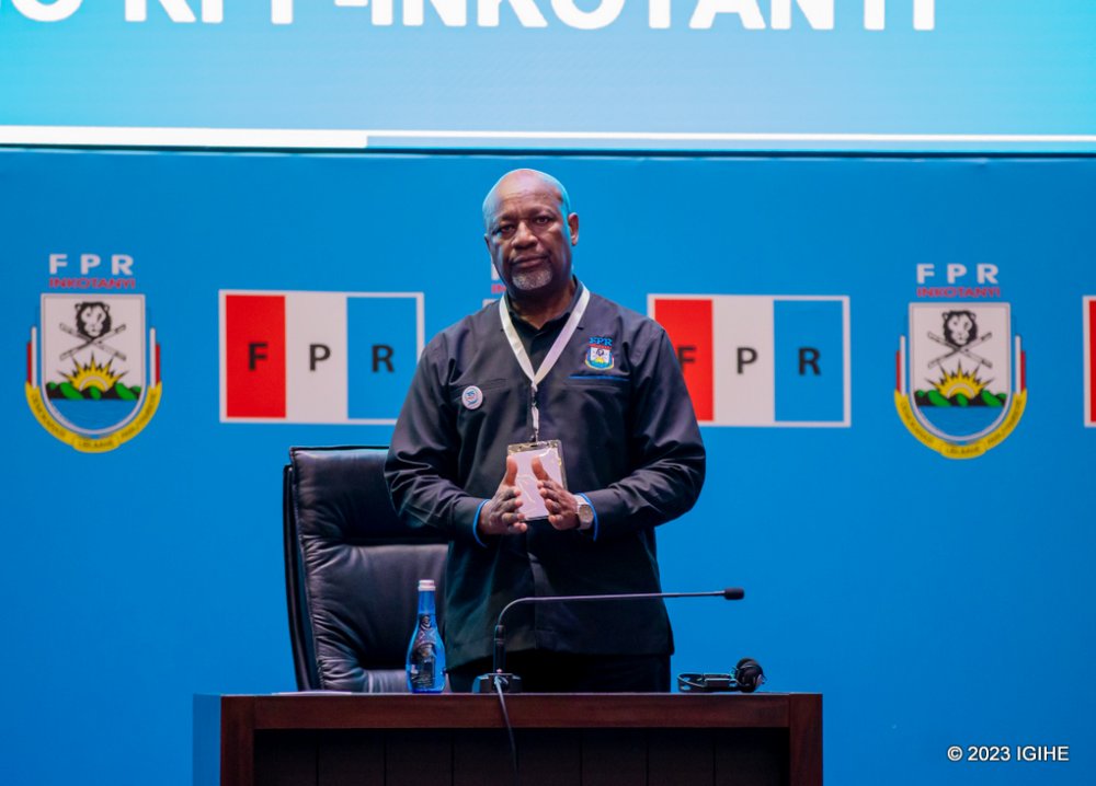 Wellars Gasamagera has been elected as the new Secretary General of RPF Inkotanyi. 