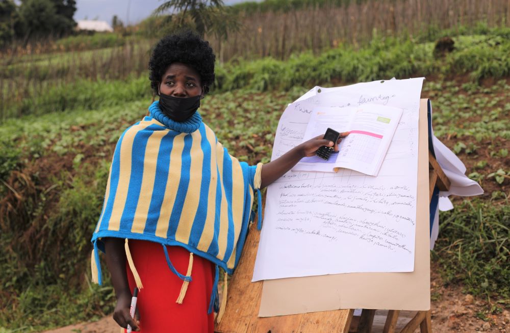 Some women in Gashoro Community-Rwerere Sector are also among beneficiaries. 