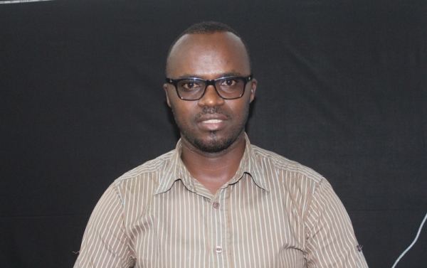 Gasigwa Léopold,a researcher who produced a documentary film detailing how the relation of Catholic church and its members played a role in the 1994 genocide against Tutsi.