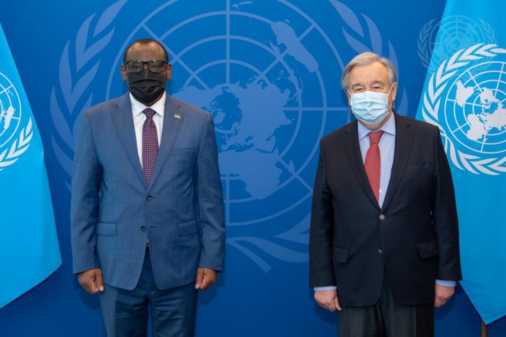 Amb. Gatete has presented credentials to represent Rwanda to UN.