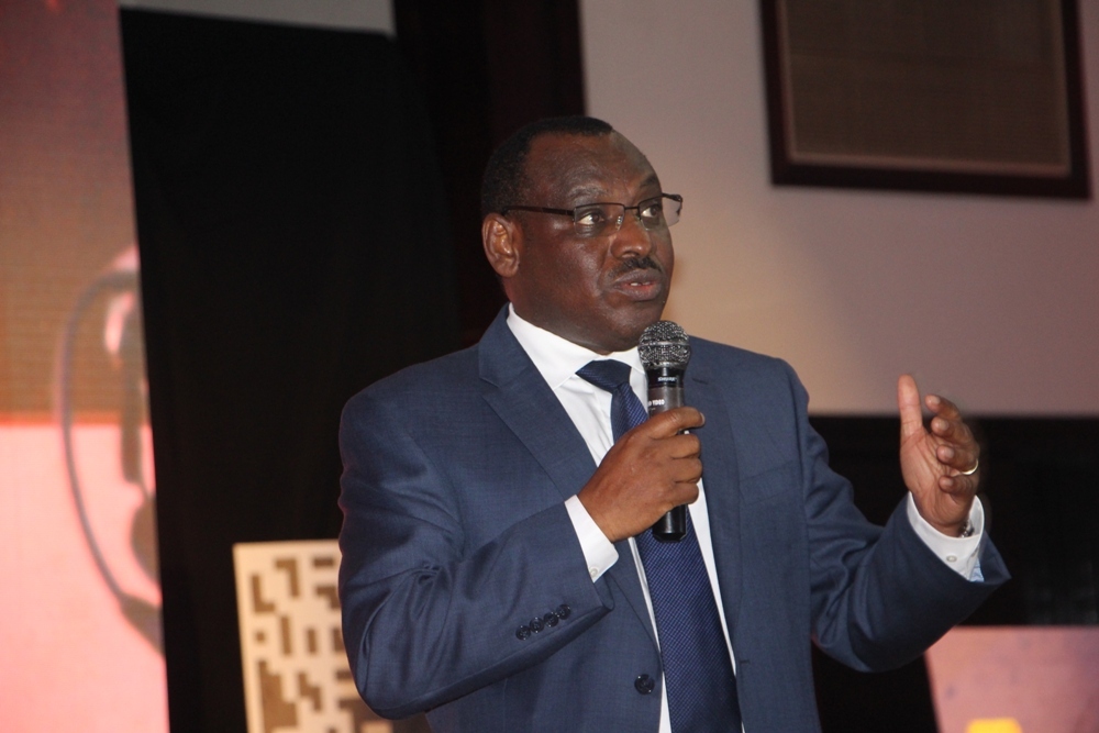 The Minister of Finance and Economic Planning, Amb. Claver Gatete