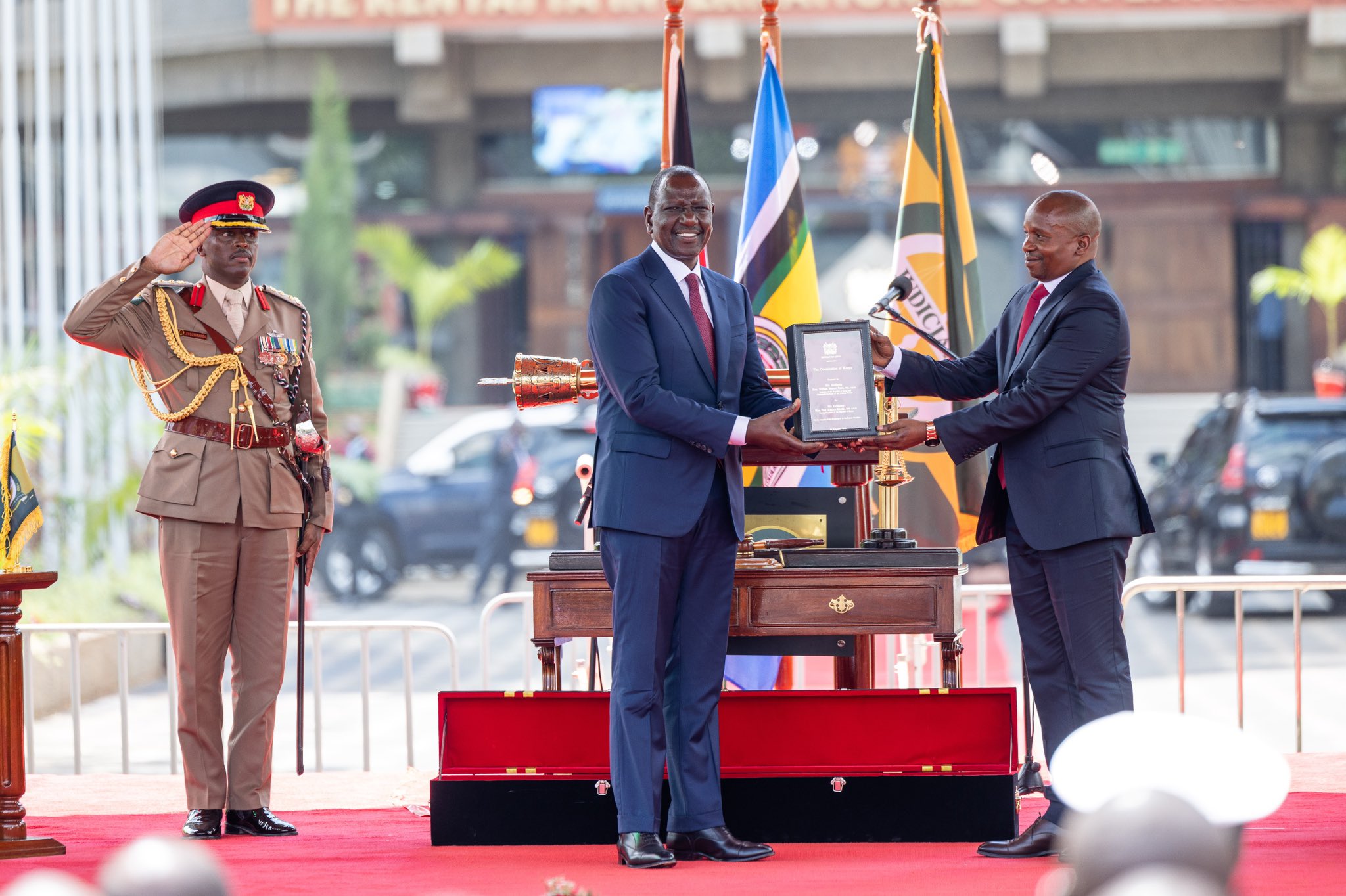 Kindiki was sworn in during a colourful ceremony held at the Kenyatta International Convention Centre (KICC) in Nairobi, a day after the High Court lifted conservatory orders that had blocked his swearing-in for about two weeks following a litany of cases filed challenging Gachagua’s ouster.