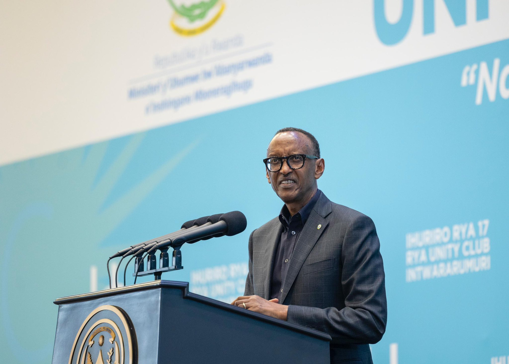Speaking at the 17th annual Unity Club Forum, the Head of State reflected on the country’s history, including the Genocide against the Tutsi, and stressed the need for Rwandans to preserve their identity at all costs.