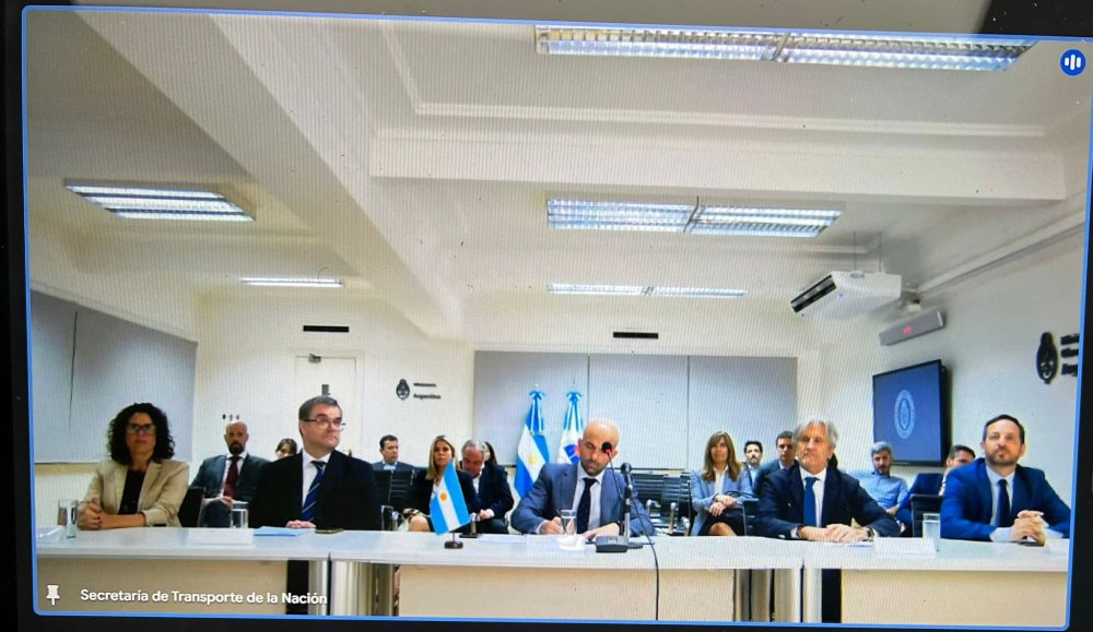 The Memorandum of Understanding was signed on Tuesday, November 26, 2024. Secretary of Transport, Franco Mogetta represented Argentina at the signing ceremony.