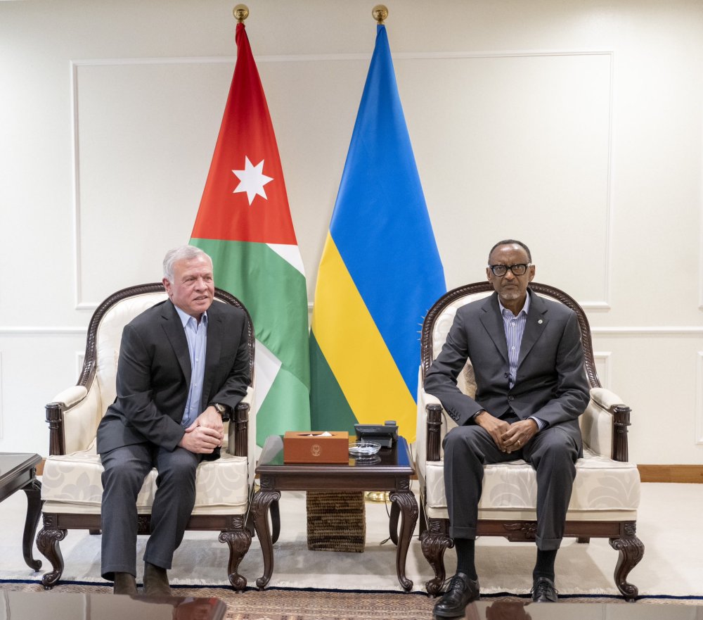 President Paul Kagame and King Abdullah II of Jordan have affirmed their shared commitment to bolster bilateral cooperation. 