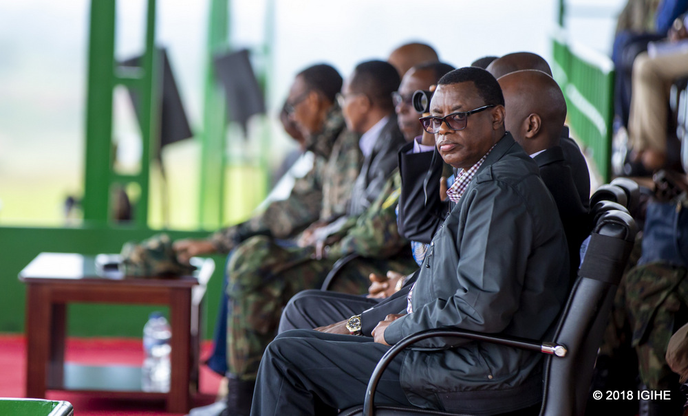 Former Minister of Defence, Gen. James Kabarebe who is now the Presidential Advisor on Security matters