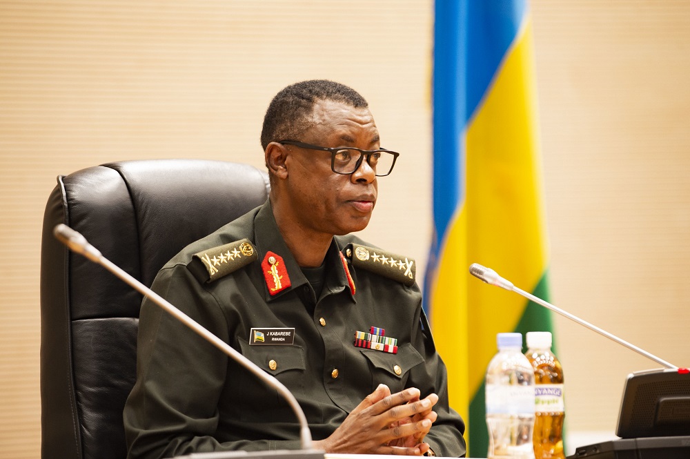 Senior Presidential Advisor on security matters, Gen James Kabarebe.