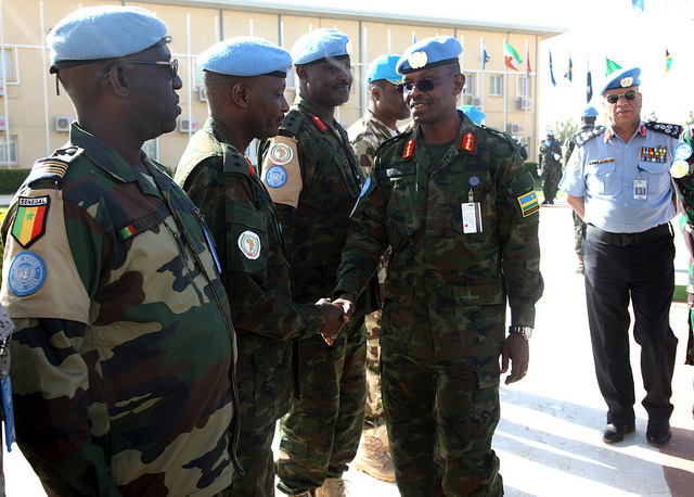 Lt. Gen. Frank Mushyo Kamanzi has been the Force Commander of Union Mission in Darfur (UNAMID) since 2016 :Photo Mohamad Almahady, UNAMID. 