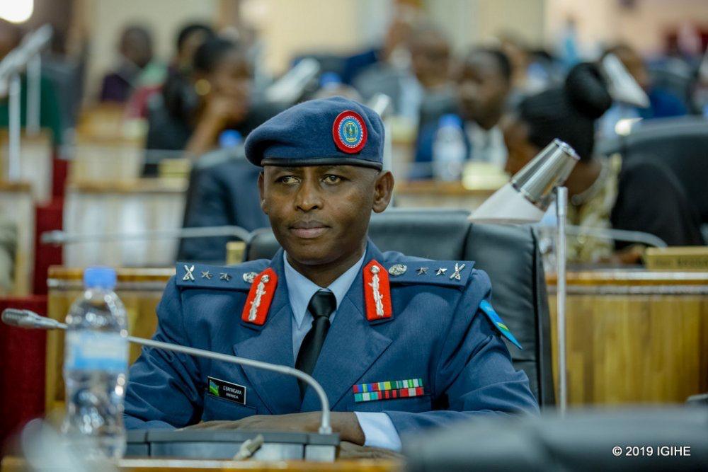 Major General Emmanuel Bayingana appointed PS in MINADEF has been serving as Airforce Chief Of Staff since September 2019.