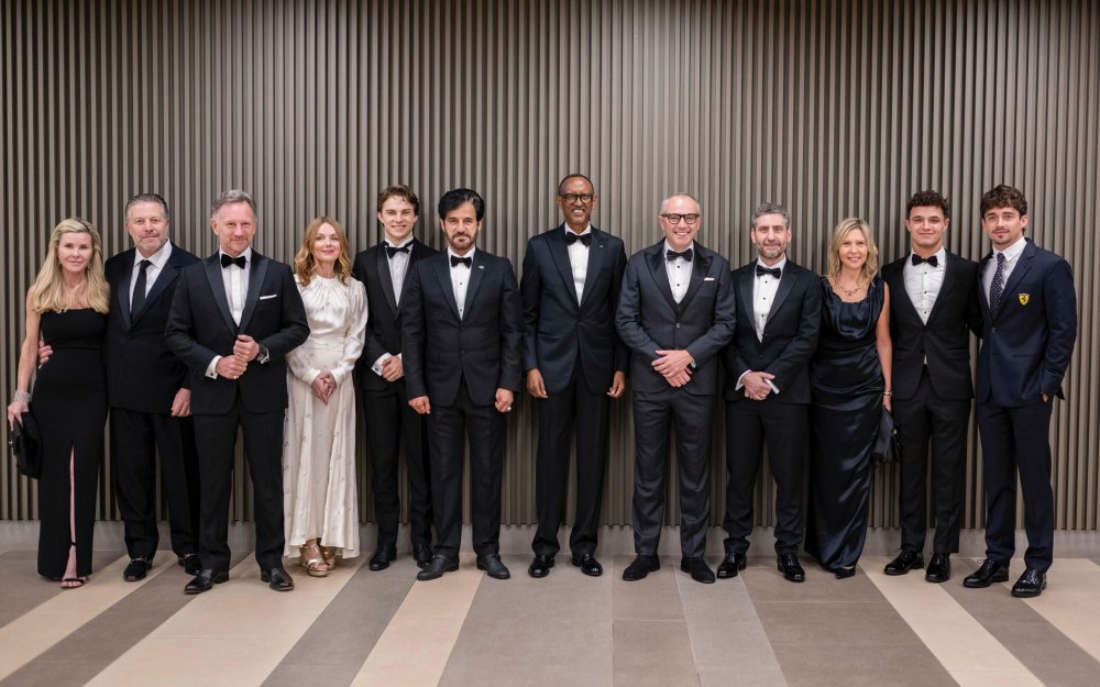 President Kagame and other dignitaries attended the FIA Awards Ceremony at BK Arena on Friday