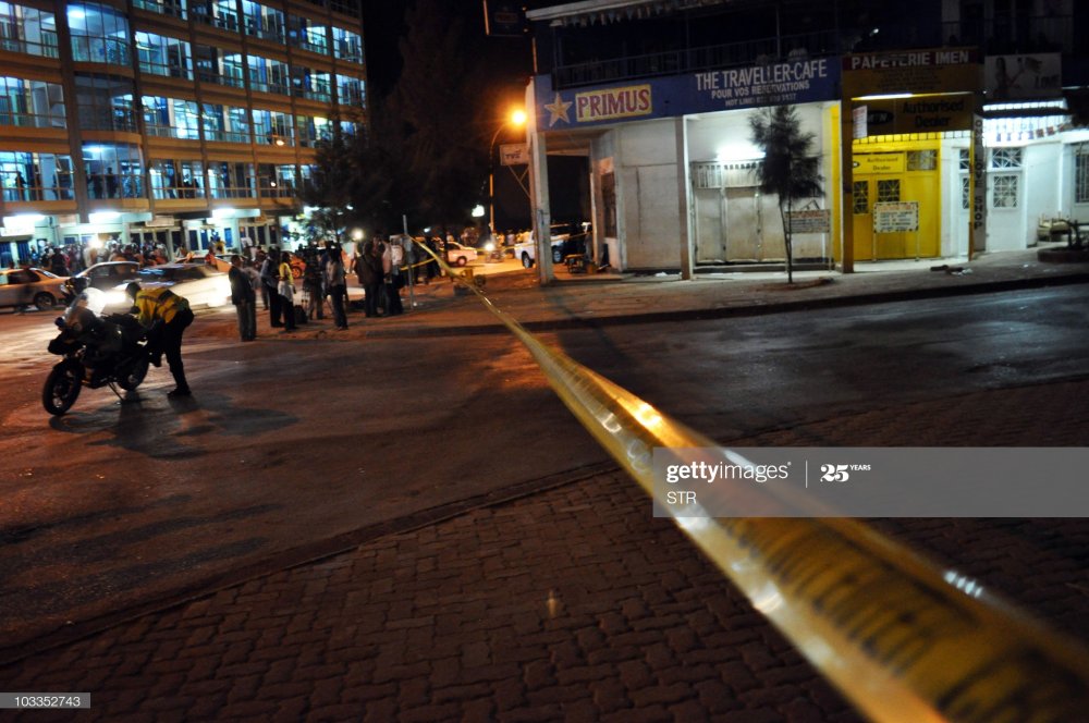 On the afternoon of August 11, 2010, seven people were injured when grenades were thrown at Kwa Rubangura in downtown Kigali.