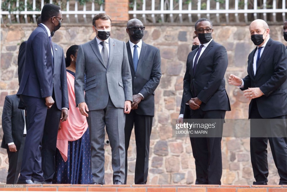 French President, Emmanuel Macron has visited Kigali Genocide Memorial where he paid tribute to over 250,000 victims of the 1994 Genocide against the Tutsi laid there.