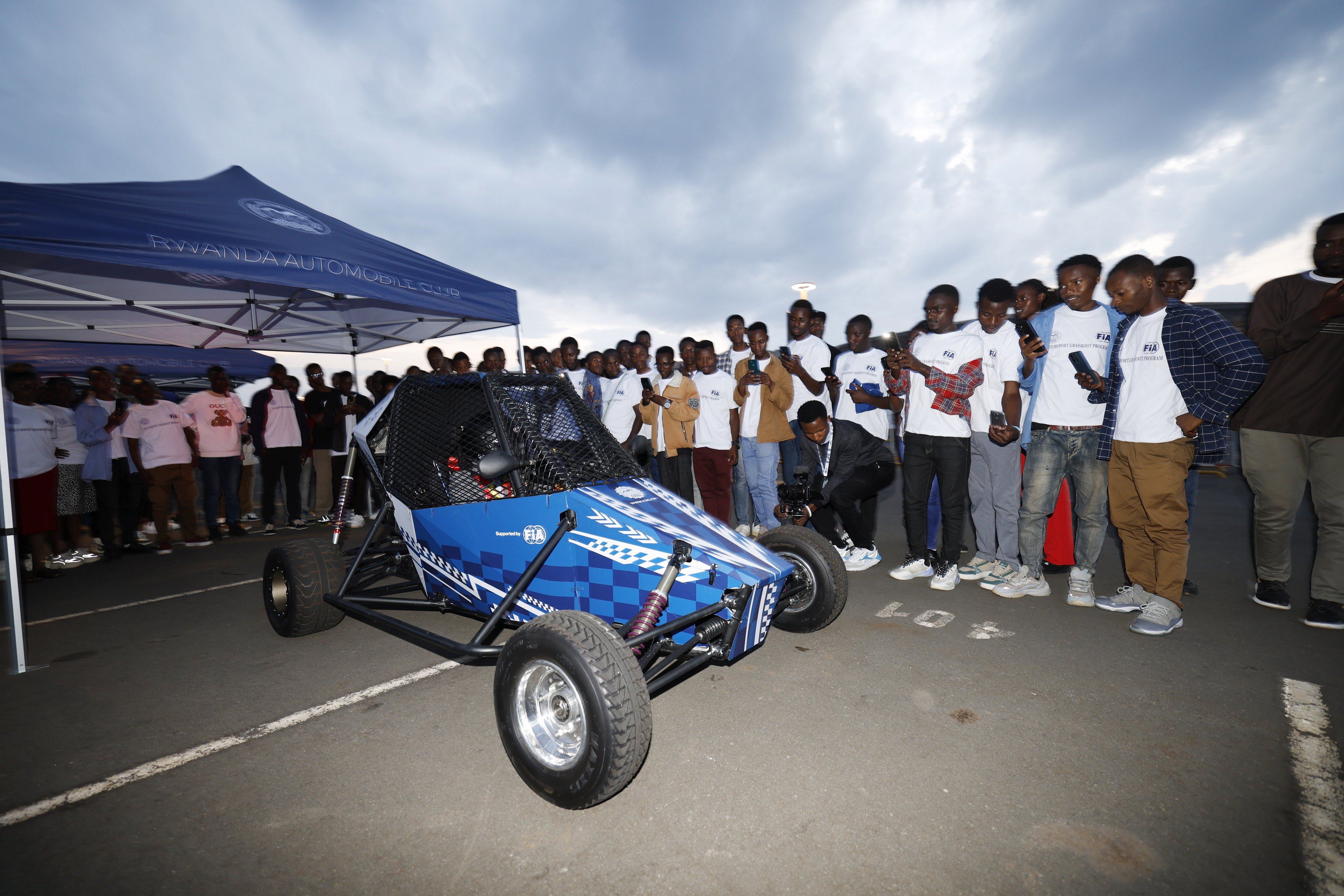 The community service offered Verstappen a chance to engage directly with aspiring drivers and engineers.