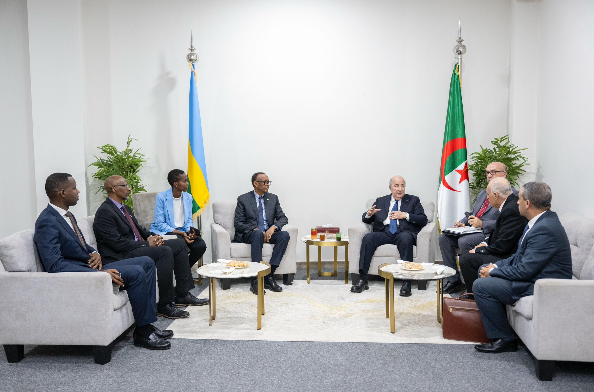 The meeting focused on strengthening partnerships in key areas, including education, defence, and security.