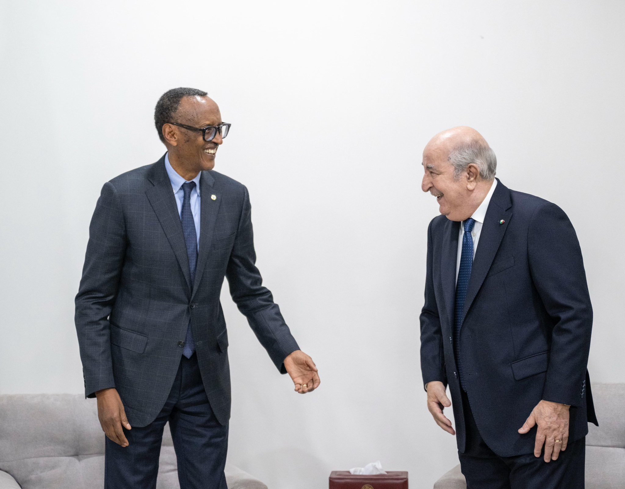 The two Heads of State also discussed opportunities for collaboration in agriculture and infrastructure development.