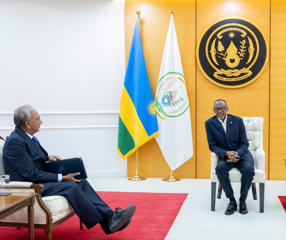 President Kagame has received UK Prime Minister’s Trade Envoy, Lord Popat.