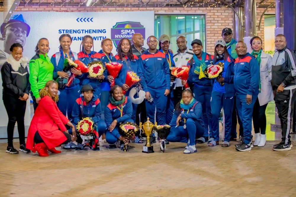 The University Teaching Hospital of Butare (CHUB) earned a silver medal in women’s basketball