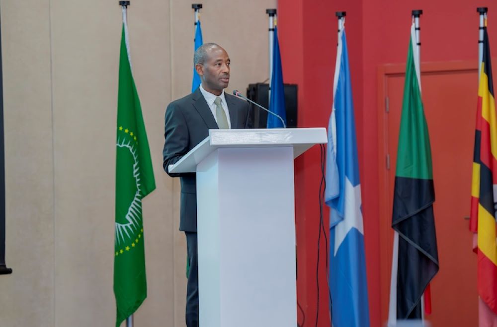General MK Mubarakh, the RDF Chief of Defence Staff spoke on behalf of the Committee of Chiefs of Defence Staff (CDS) of the EASF.
