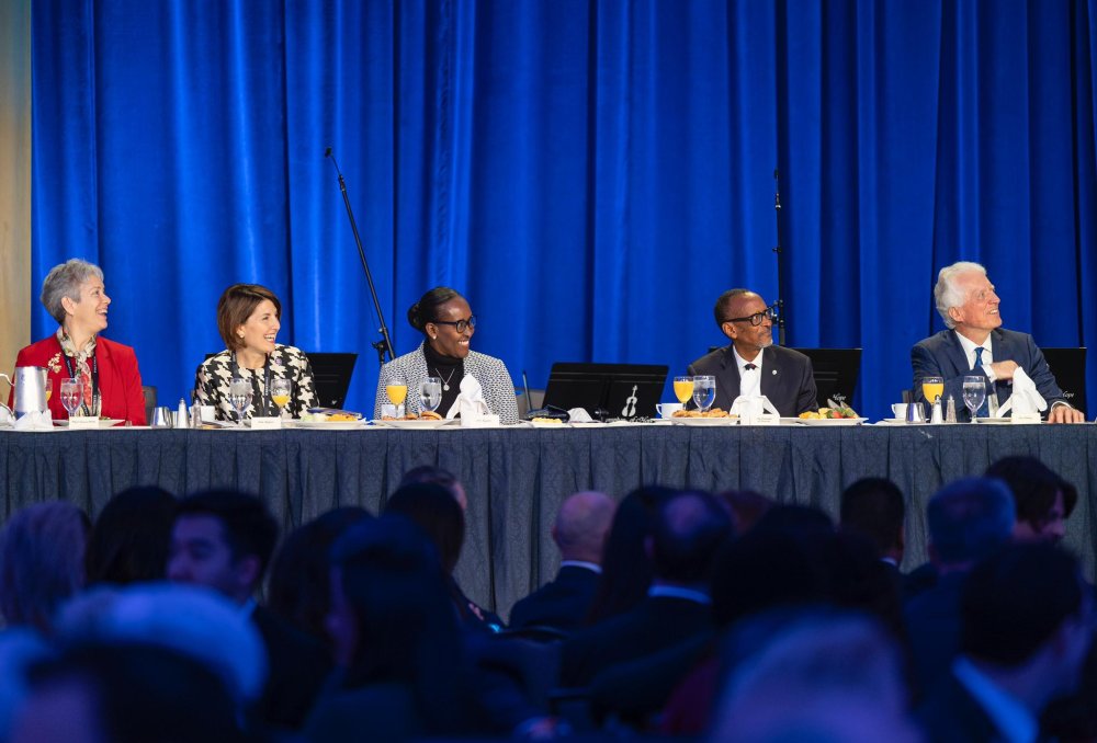 President Paul Kagame and First Lady Jeannette Kagame attended US National Prayer Breakfast.