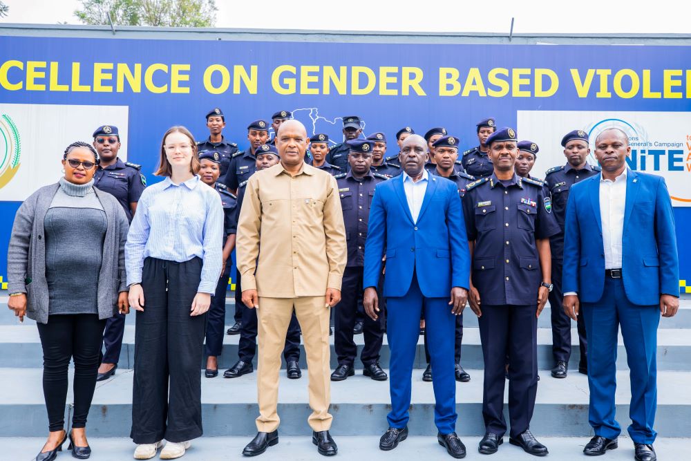 The course was held at the Regional Center of Excellence on GBV and Child Abuse at the Rwanda National Police (RNP) General Headquarters in Kacyiru.  