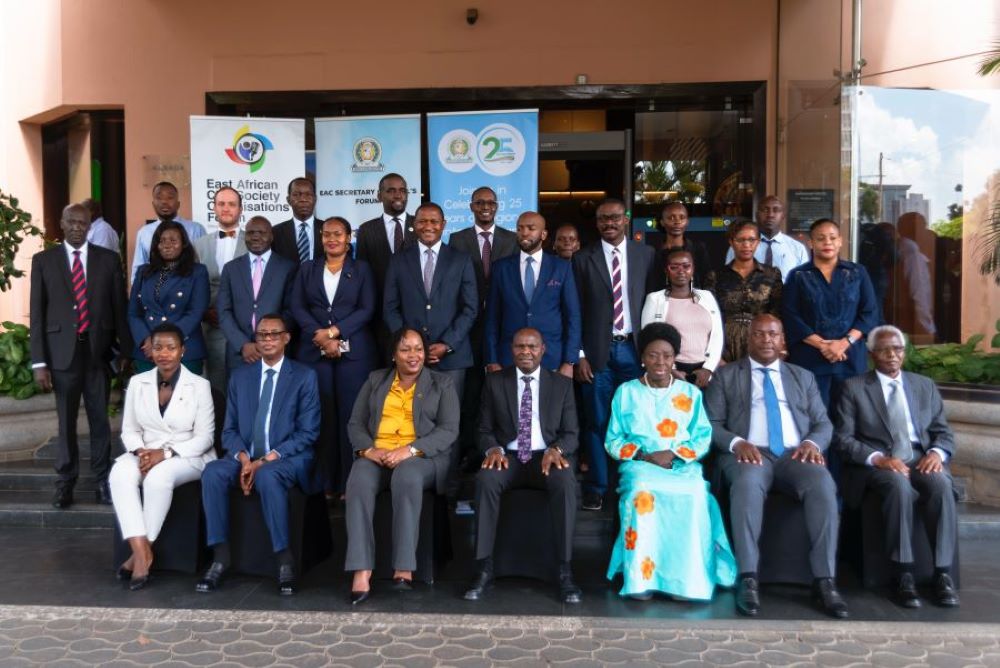 Participants of the tthree-day forum include representatives from EAC Partner States' governments, private sector organizations, civil society organizations, professional bodies, academia, EAC Organs and Institutions, development partners, and other interest groups.