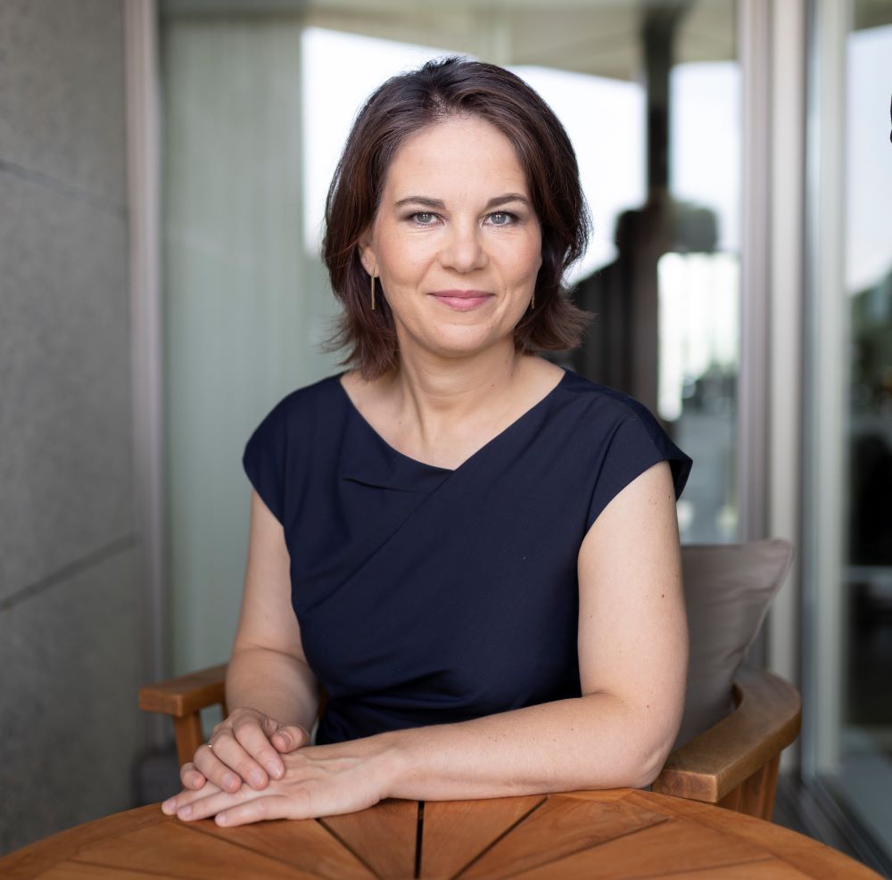 Annalena Baerbock is the German Federal Minister of Foreign Affairs.