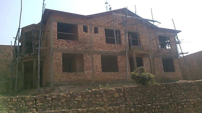 The building behind Gicumbi district headquarters where the corpse has been found