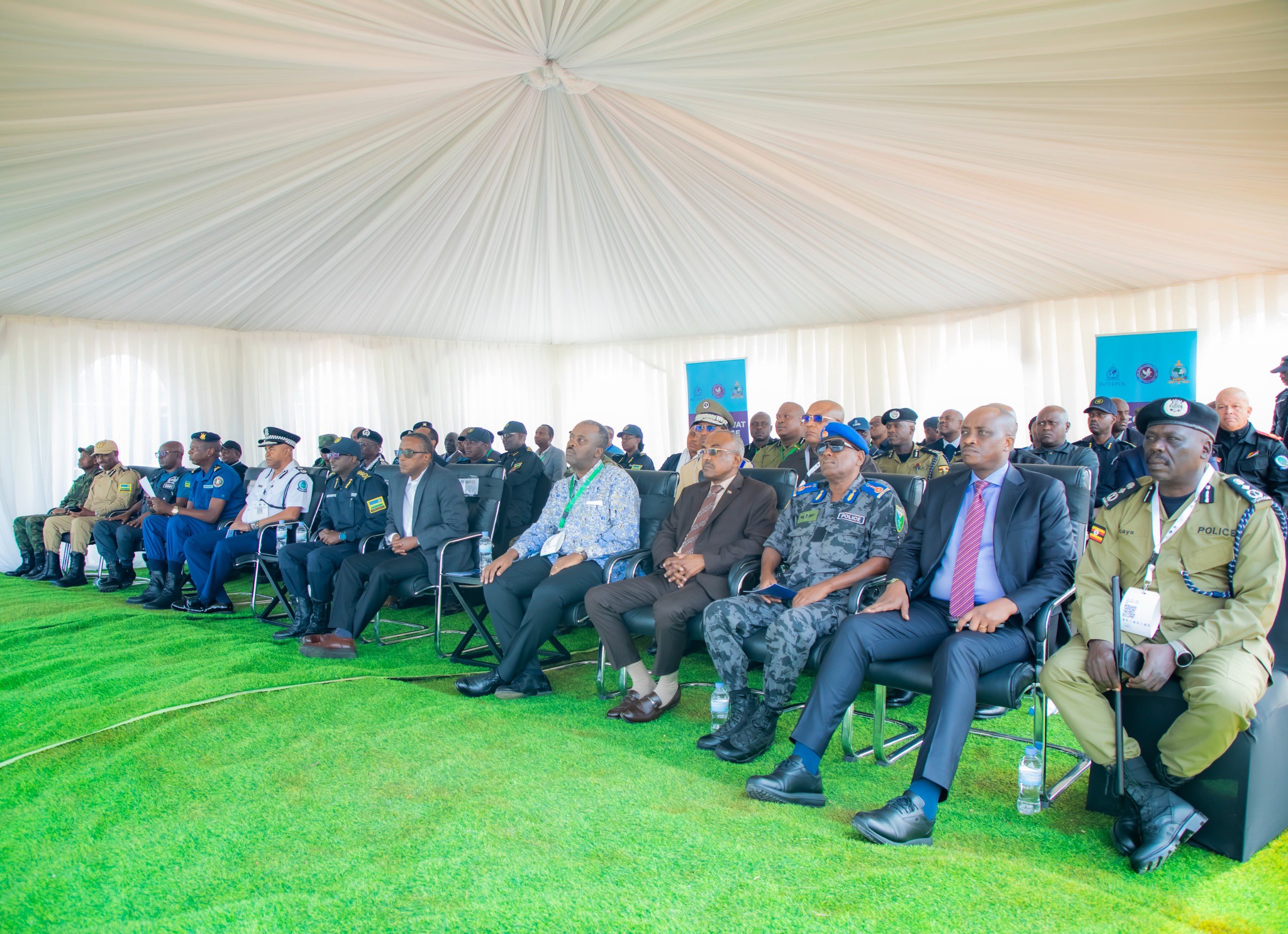 The event was attended by ministers and Chiefs of Police from EAPCCO member states.