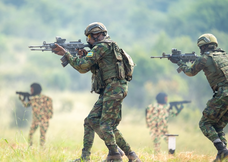 During the 11-month training, the graduates acquired specialized skills essential for special operations.