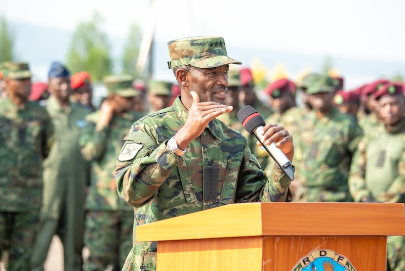 The pass-out ceremony was presided over by the RDF Chief of Defence Staff, Gen. MK Mubarakh, who commended the graduates for their resilience and determination throughout the demanding program.
