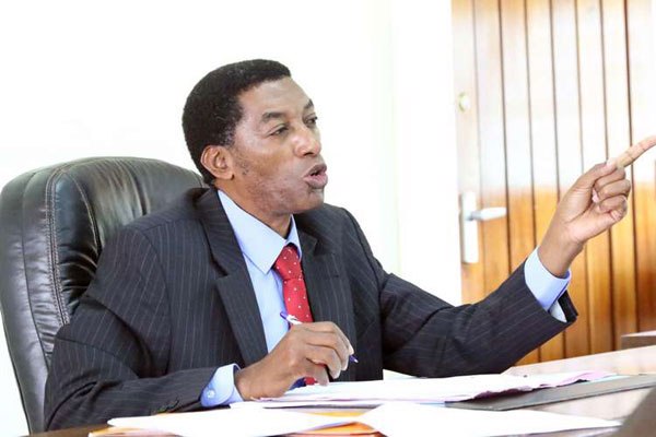 Meru High Court Justice Francis Gikonyo in this photo taken on February 11, 2016. Justice Gikonyo ordered police protection for a lawyers representing a client that has sued Interior PS Karanja Kibicho after he claimed his life was in danger. 