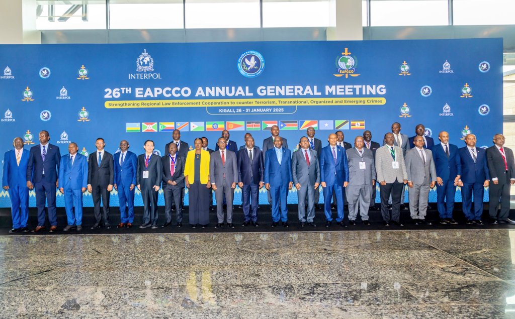 The 26th EAPCCO AGM, which opened on Wednesday brought together police chiefs and security experts from across Eastern Africa.