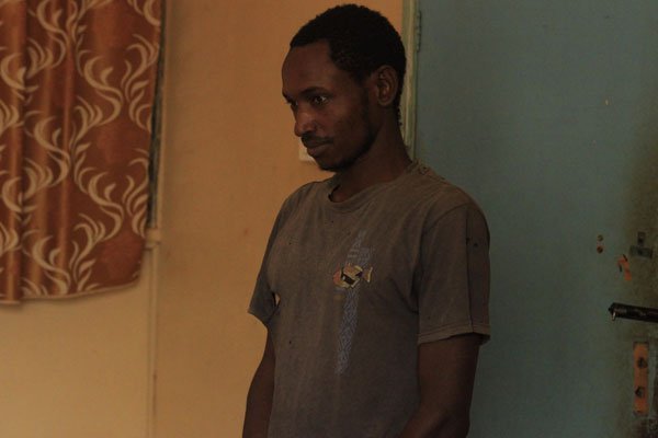 Simon Karuga Gitau before Mandera Senior Resident Magistrate court on October 18, 2016. He was sentenced to 10 years imprisonment for illegally traveling to Somalia.