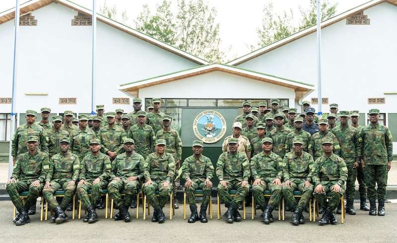 The comprehensive program focused on enhancing military skills, tactical planning, leadership, and administrative management, reinforcing RDF’s commitment to professionalism and preparedness for present and future security challenges.