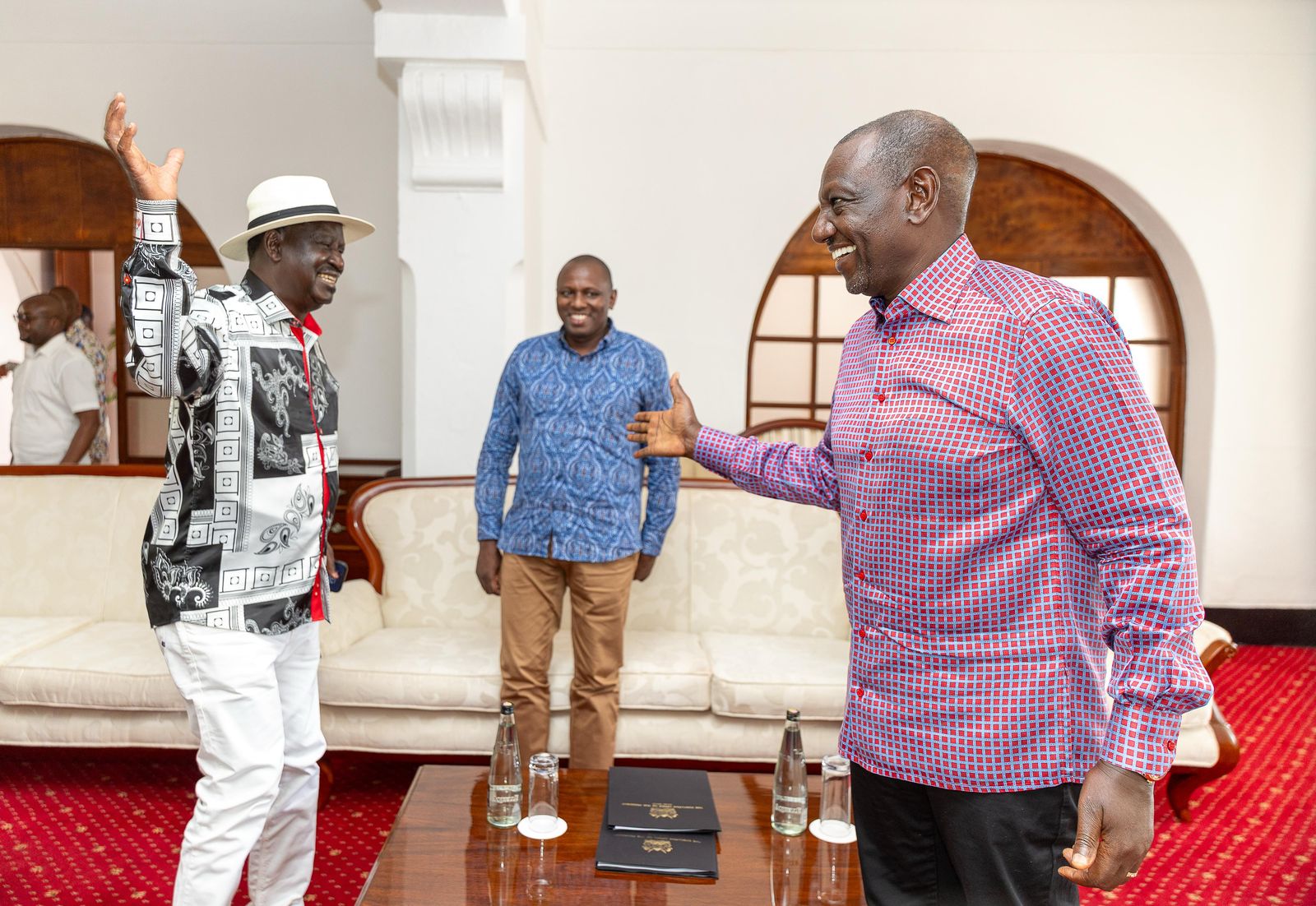 A grand coalition government appears to be in the works in Kenya as President William Ruto and opposition leader Raila Odinga seek to counter the growing influence of impeached Deputy President Rigathi Gachagua ahead of the 2027 General Election, the local media reports.