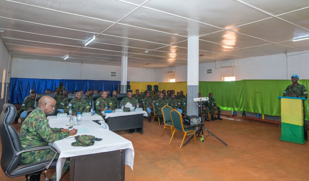 Maj Gen Nyakarundi commended the troops for their professionalism and dedication to their duties.