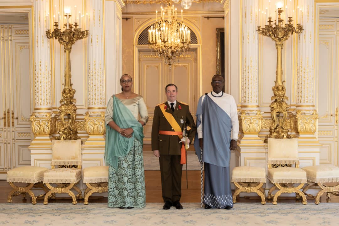 Ambassador Aurore Mimosa presented her Letters of Credence to His Royal Highness the Hereditary Grand Duke of Luxembourg on Thursday, 20 March 2025, formalising her role as Rwanda’s first resident ambassador in the country.