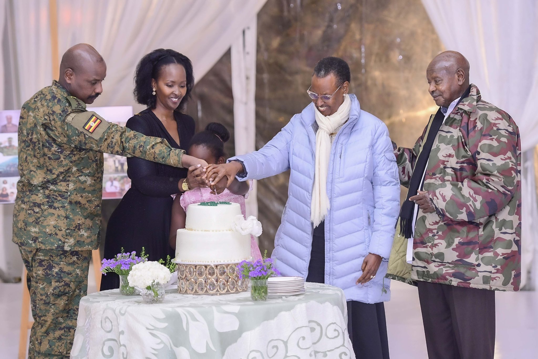 President Yoweri Museveni made the revelations when the couple hosted a private dinner to celebrate the 50th birthday of their son, General Muhoozi Kainerugaba, over the weekend.