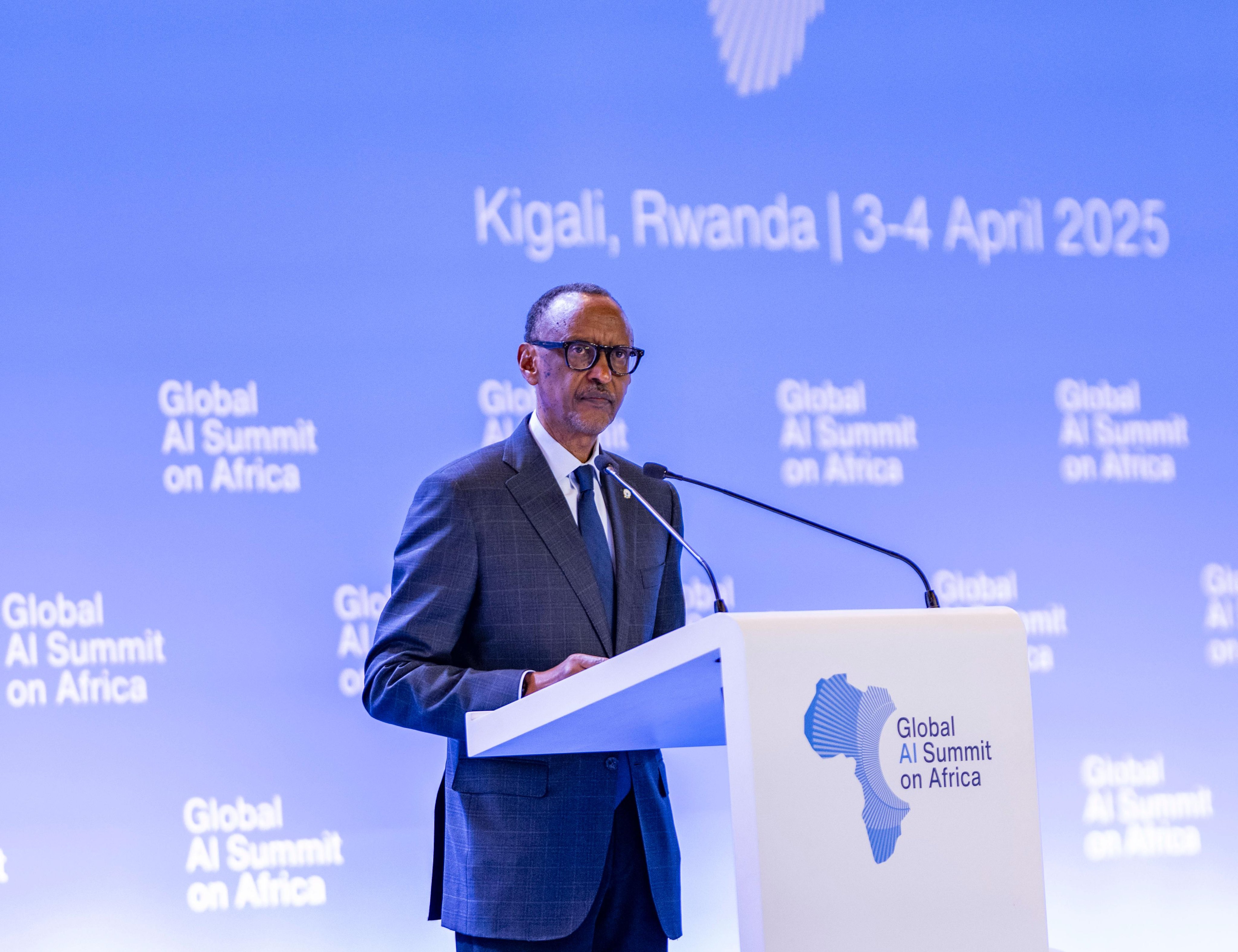 Speaking at the opening ceremony of the inaugural Global AI Summit on Africa in Kigali on Thursday, April 3, 2025, President Kagame called for bold investments in digital infrastructure, workforce development, and continental integration to position Africa as a key player in AI innovation.