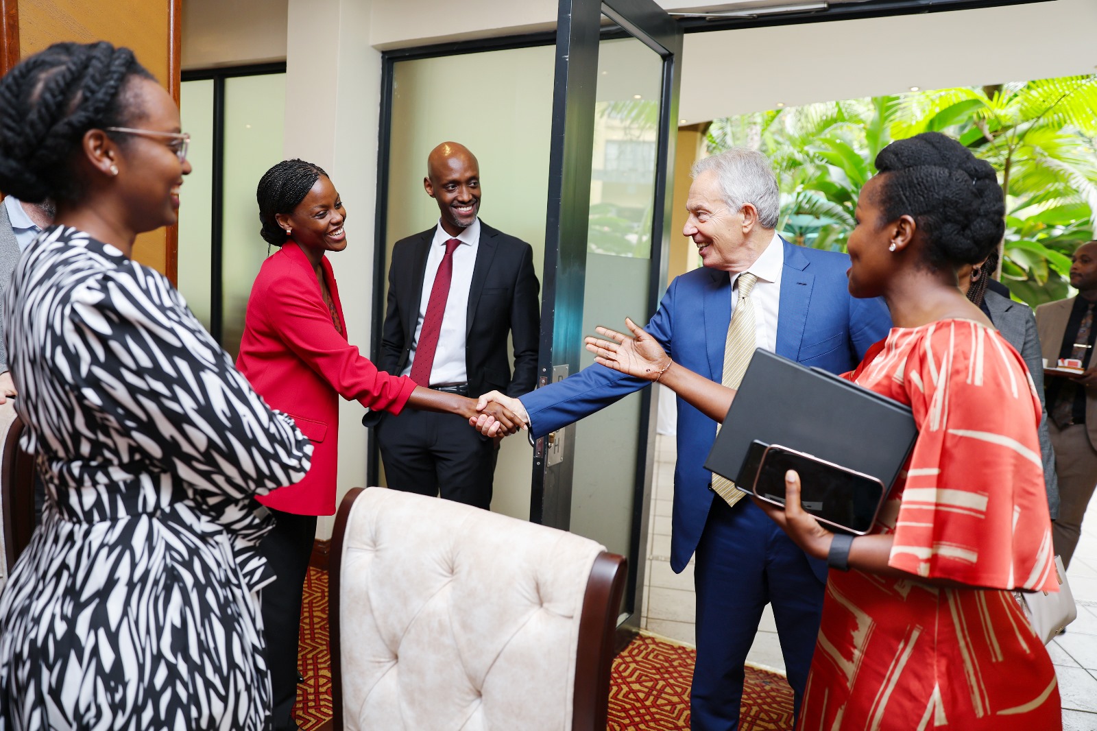 Former British Prime Minister Sir Tony Blair met with Rwanda’s leadership in Kigali on Saturday, March 29, 2025, to strengthen ongoing collaborations between the Tony Blair Institute for Global Change (TBI) and the Government of Rwanda.