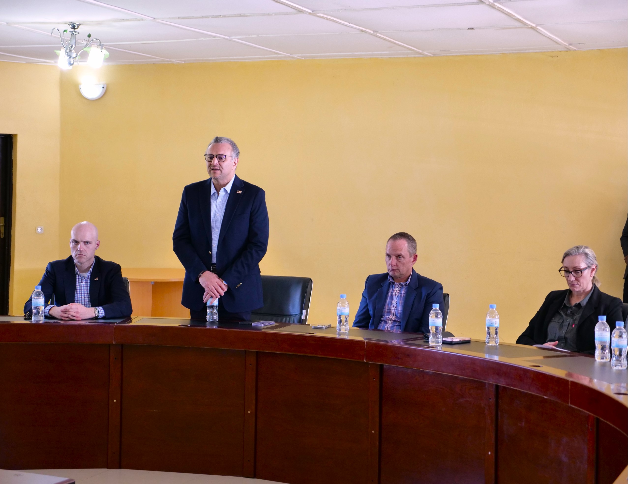 Massad Boulos' visit came just a day after holding high-level talks with President Paul Kagame in Kigali, in his capacity as President Donald Trump's senior advisor.